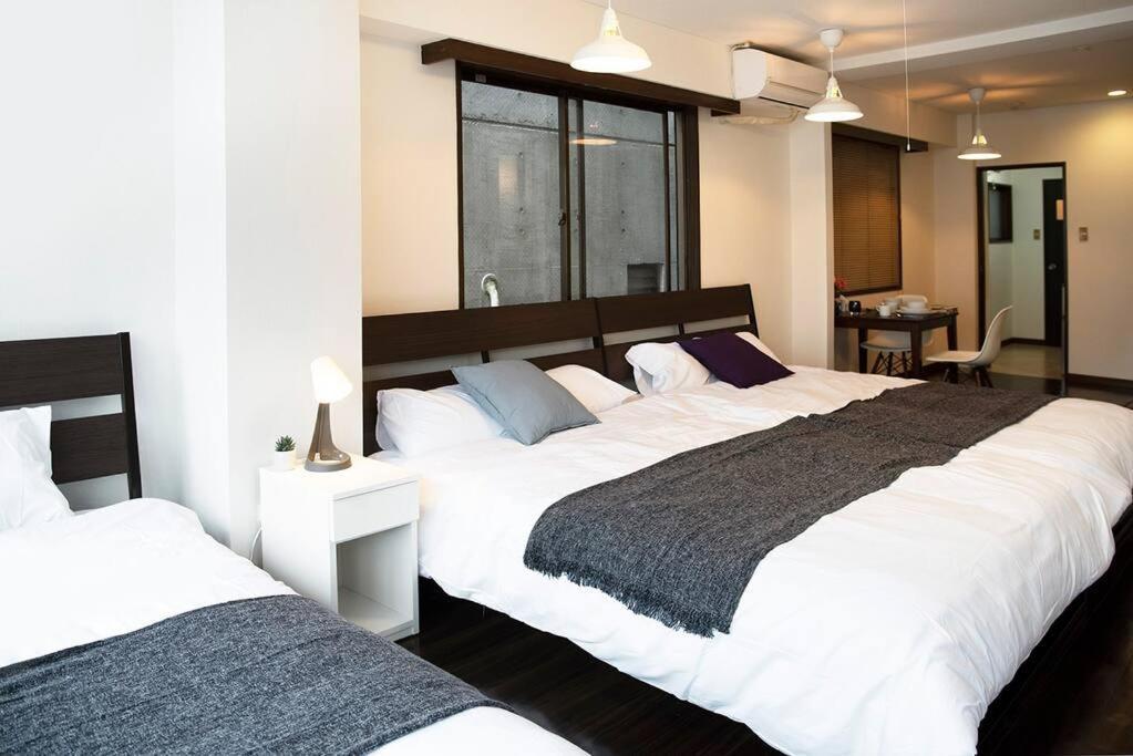 ③2Station To Shinjuku. 3 Double Beds. Specious 45㎡ Διαμέρισμα Τόκιο Εξωτερικό φωτογραφία